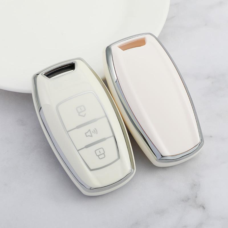 3-кнопочный чехол для ключа ORA для Great Wall Black Cat/R1/White Cat, Haval H6/Big Dog, Harvard M6/F7 - Черный