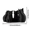 3D Подсвечник-Основа в виде Кошки - Идеально для Атмосферы Обеденного Стола в День Святого Валентина (Свечи не включены)