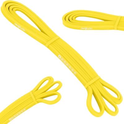 Rubber Latex Stretching Exercise Band - Power Band Yellow