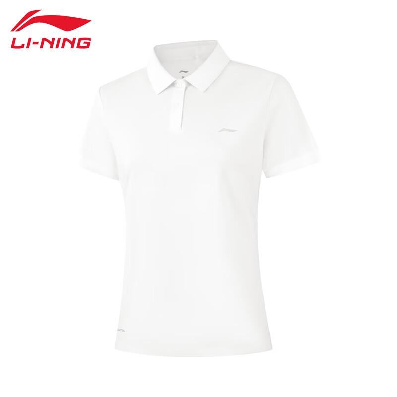 Li-Ning Женская рубашка-поло с коротким рукавом в стиле business casual 2026