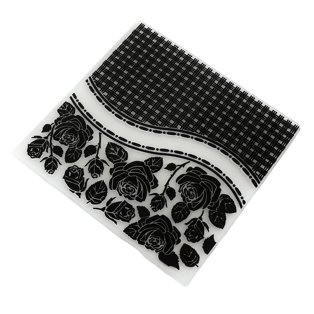 2 шт. папки для тиснения уникальный дизайн вогнутая выпуклая текстура шаблон папки для тиснения для Invita