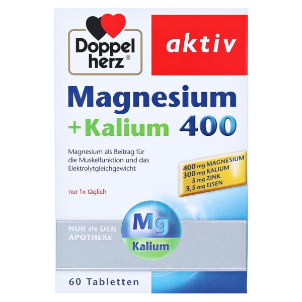 Doppelhertz Active Magnesium + Potassium 400 60st