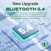 VAORLO Bluetooth 5.4 аудио приемник USB U-диск музыкальный беспроводной адаптер с микрофоном 3,5 мм AUX R/L RCA HIFI стерео для автомобильного усилителя динамиков