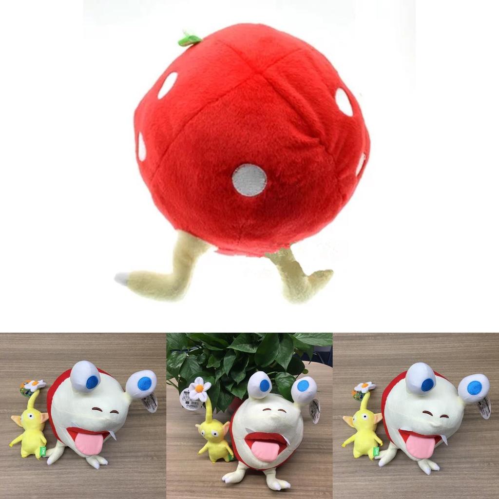 Super Soft Pikmin Bulborb Chappy Stuffed Toy In Cheerful Yellow Flower Style