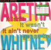 7-дюймовая пластинка ARETHA FRANKLIN & WHITNEY HOUSTON - It Isn't It Wasn't It Ain't Never G 112545 Arista 1989 UK Соул/Фанк Б/У