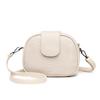 Cowhide Women'S Bag First Layer Cowhide Women'S Small Round Bag Shoulder Messenger Bag Women'S Genuine Leather Small Shell