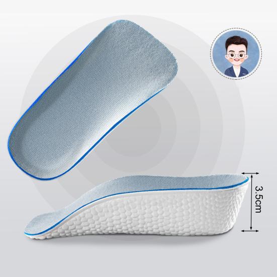 1 Pair Sponge Insole Orthopedic High Insole Height Increase Arch Support Shoe Inserts for Women And Men
