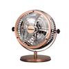 HOLMES 6" Heritage Table Fan, 2 Speeds, 4 Blades, Adjustable 145? Head Tilt, Metal Construction, Ideal for Home, Bedrooms, Dorm Rooms or Office,