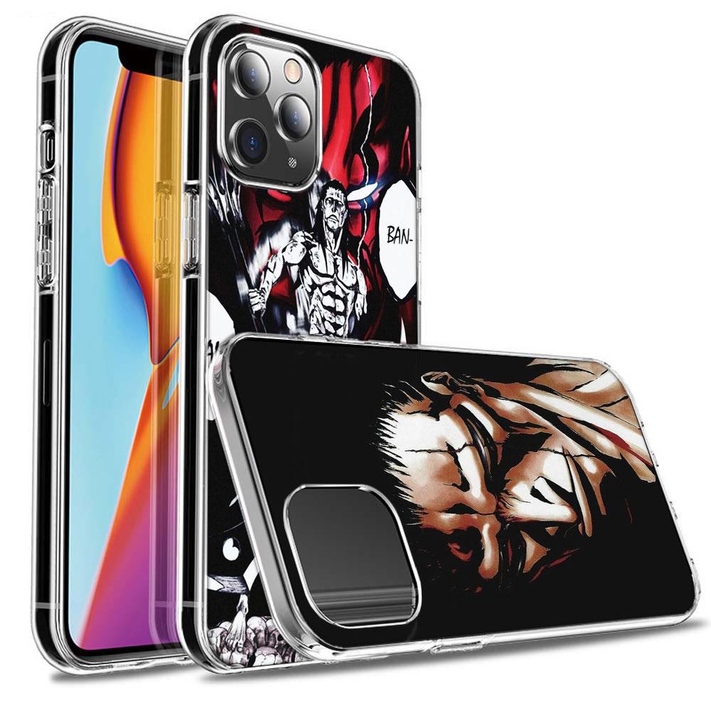 BLEACH Кемпачи Зараки Чехол для телефона Для Iphone 16E 15 Pro 14 Plus 17E 16 17 Pro Max Air 11 12 13 Mini Ударопрочный Capa Милый Cove
