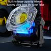 COB LED Outdoor Work Light USB Rechargeable Inspection Flashlight Power Display Auto Repair Working Light 5000mAh for Car Repair