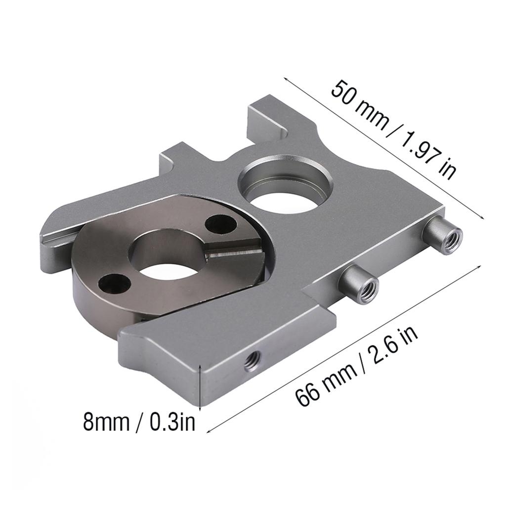 CNC Aluminium Alloy Motor Mount Holder Part Accessory For 1:8 RC Cross Country Cars