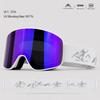 Adult Ski Goggles Double-Layer Anti-Fog Snowboard Eyewear Winter Outdoor Sports With Compatibility