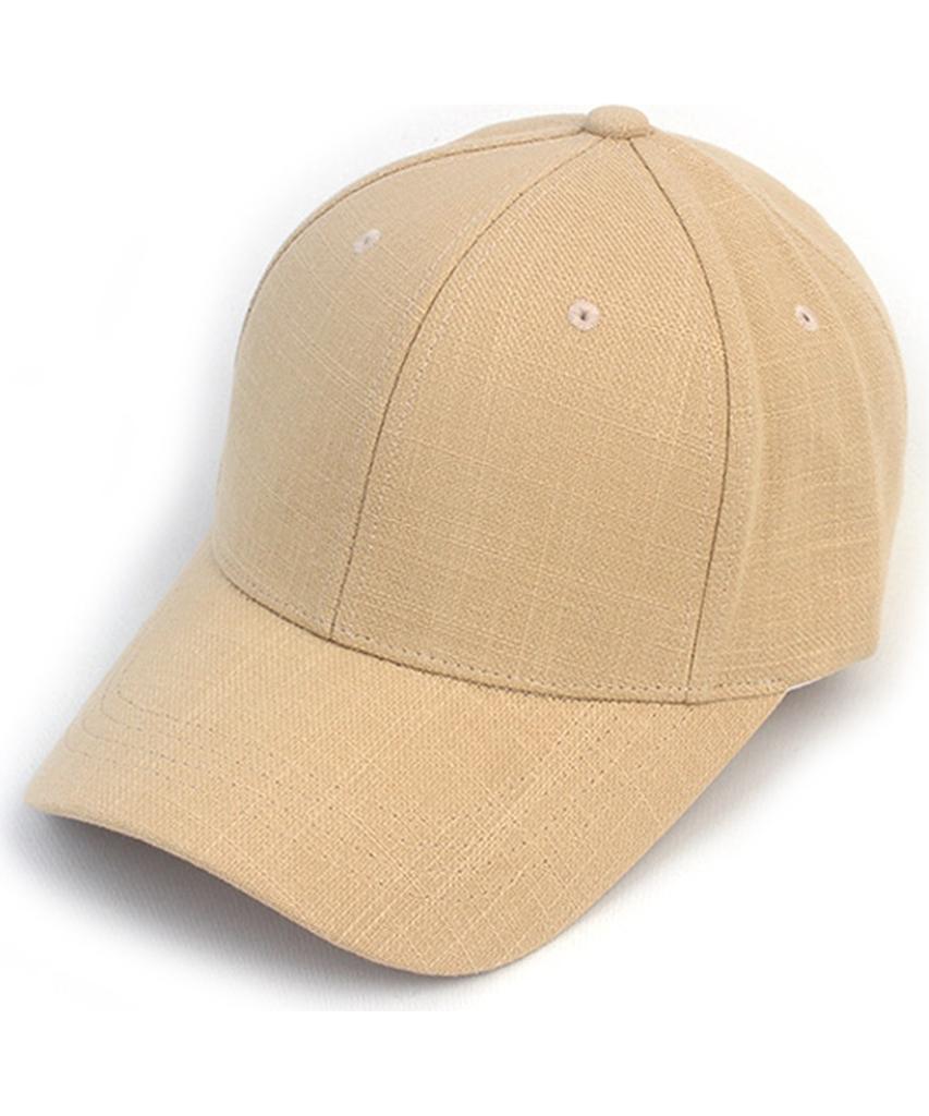 Yunibeosyeolkemiseuteuli Льняная Muji Бежевая Бейсболка Льняная Шляпа