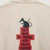 Vans Рубашка с логотипом, пуговицами, спущенным плечом, коротким рукавом, унисекс, VN000VNCEN9
