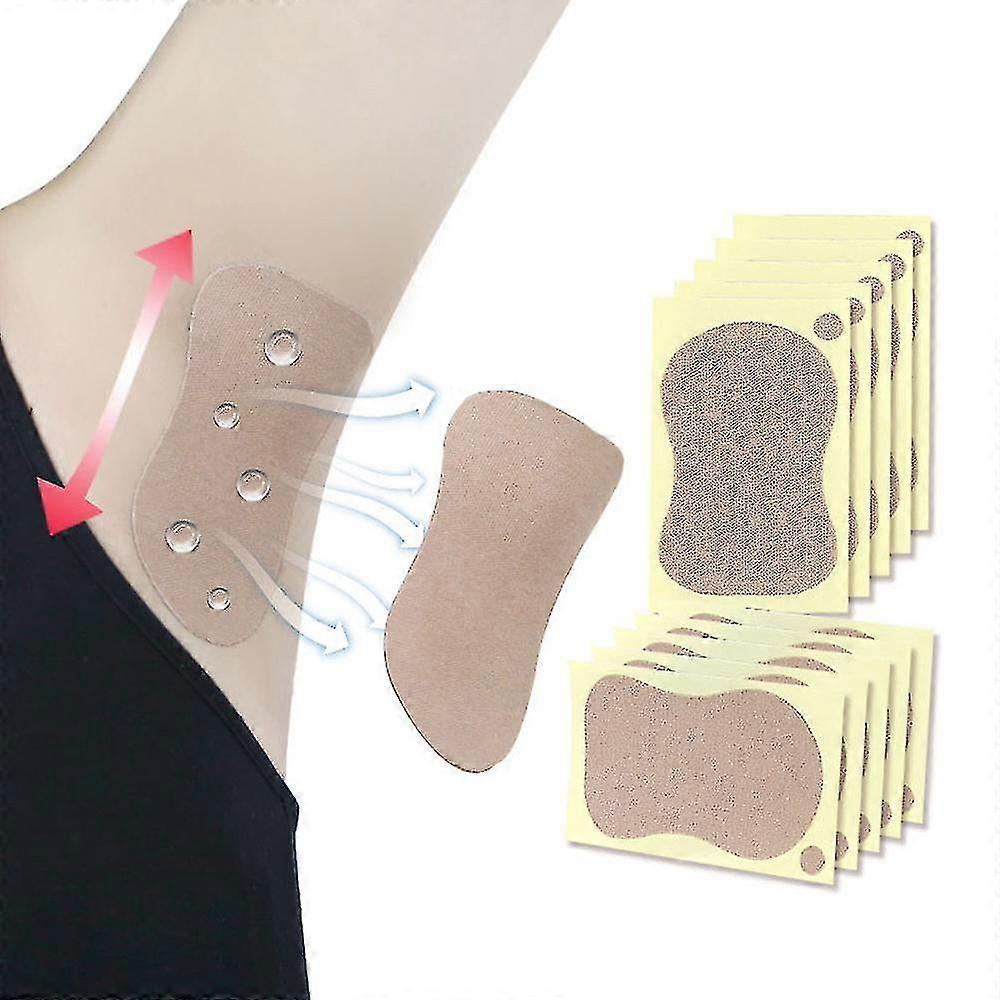 10/20/50pcs Underarms Antiperspirant Sticks Armpits Sweat-absorbent Disposable Pads Beauty Tool