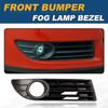 Fog Light Frame Lamp Trim Grill Cover Under Front Bumper For VW POLO 2006-2009 6Q0853665E 6Q0853666E Car Accessories