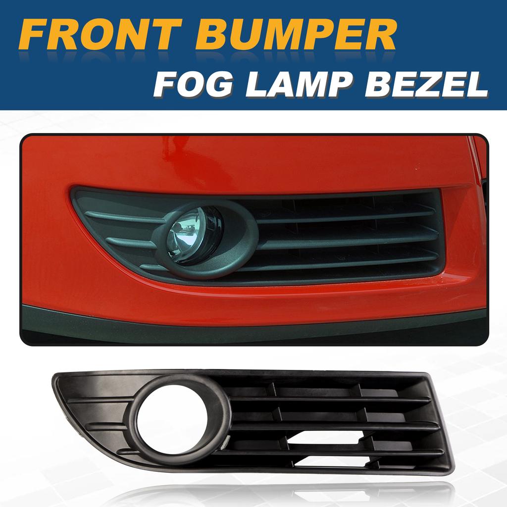 Fog Light Frame Lamp Trim Grill Cover Under Front Bumper For VW POLO 2006-2009 6Q0853665E 6Q0853666E Car Accessories