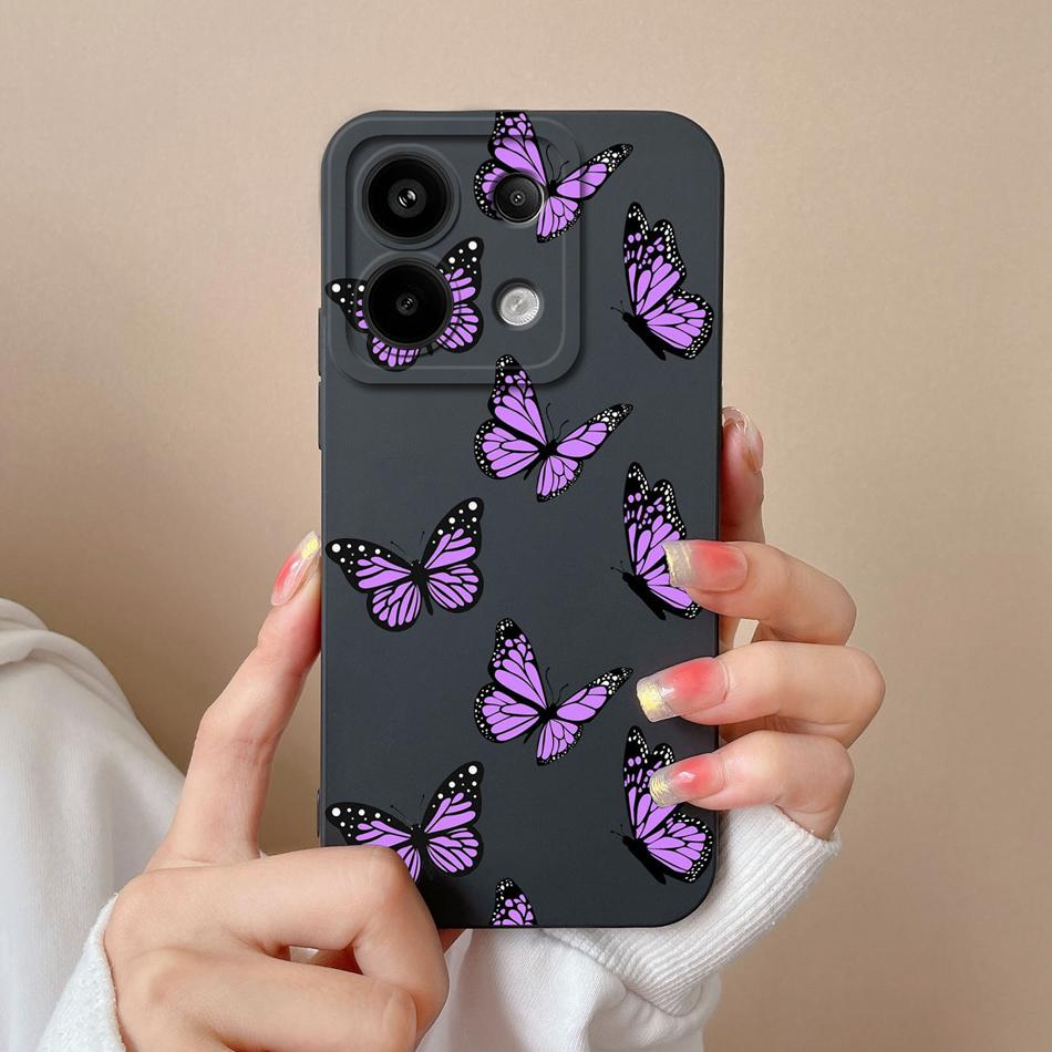 Чехол для Poco X6 Pro Стильный Мягкий Жидкий Силикон Защита Камеры Задняя Крышка Телефона Для Poco X6pro X 6 Pro Защитный Funda Capa