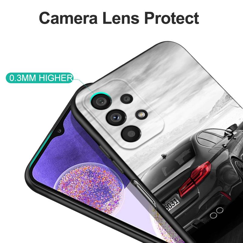 Черный чехол из ТПУ для Realme C2 C3 C12 C15 C35 C30 C31 C20 C21 C21Y C25 C25Y C25S C11 2021 2020, спортивный крутой автомобиль для мужчин