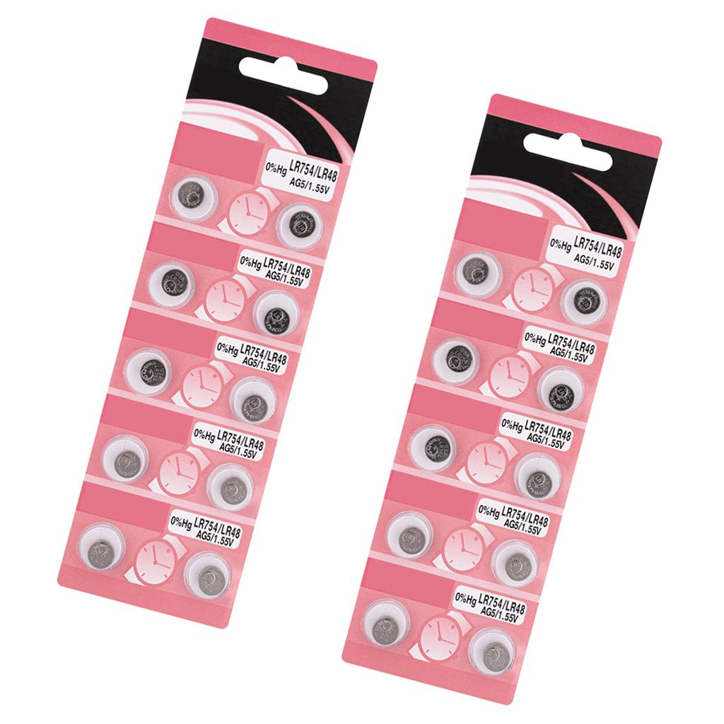 10/20 шт. AG5 LR754 щелочные батарейки таблеточного типа с длительным сроком службы AG5 батарея LR754 батарея для игрушек и устройств