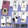 Смешной мультяшный мопс Для Huawei Nova 12i 11i 8i 12s 9 10 SE Y91 Y90 Y60 Y70 Y72 Y61 P20 P30 P40 Lite P60 Pro Чехол