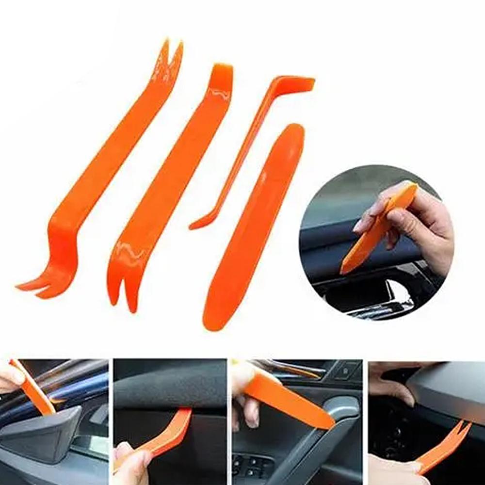 4 шт., набор инструментов для снятия обшивки панели автомобиля, дверная панель, внутренний зажим для приборной панели