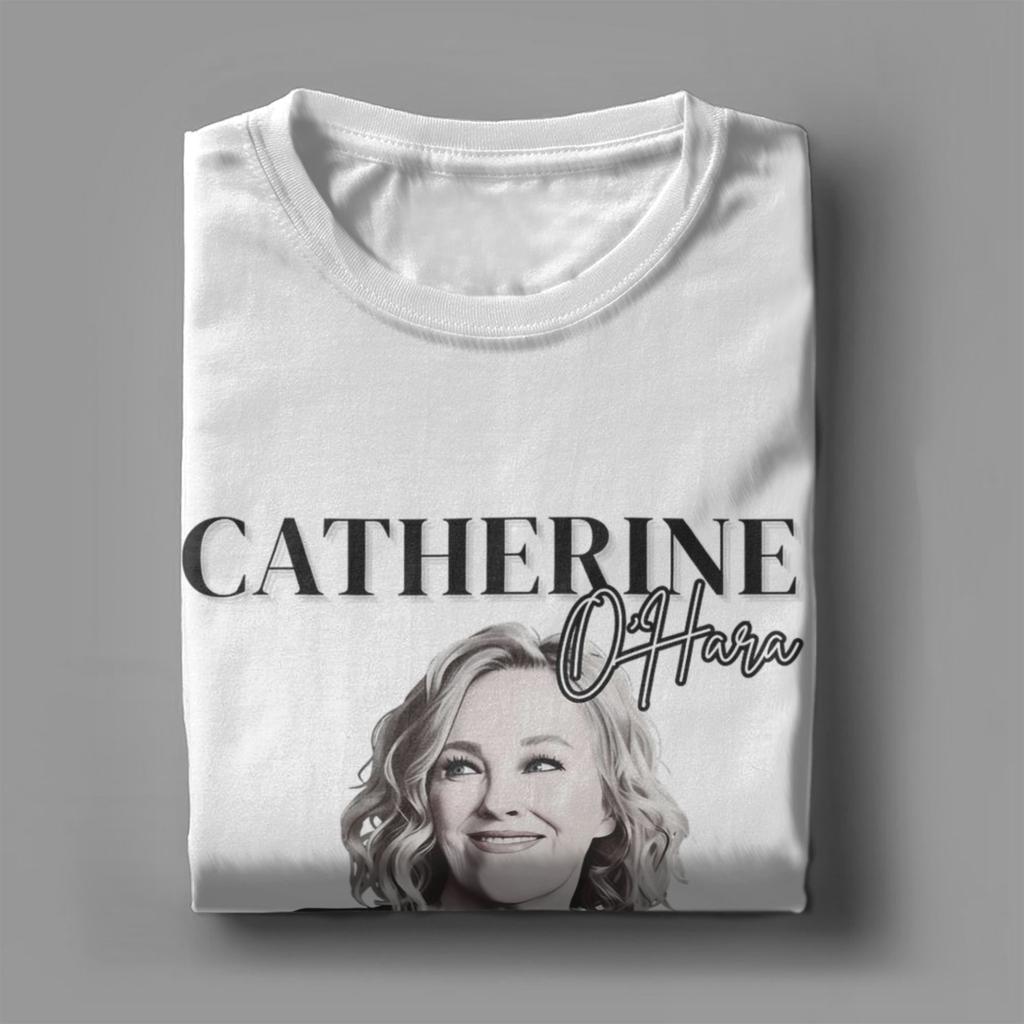 Новое поступление Catherine OHara RIP Футболка Для унисекса 80-е 90-е Актер Хлопковая футболка С коротким рукавом Одежда