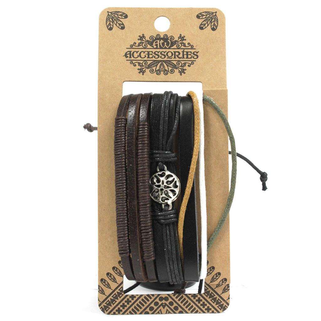 Mens Bracelet Sets – Dark & Handsome (asst)