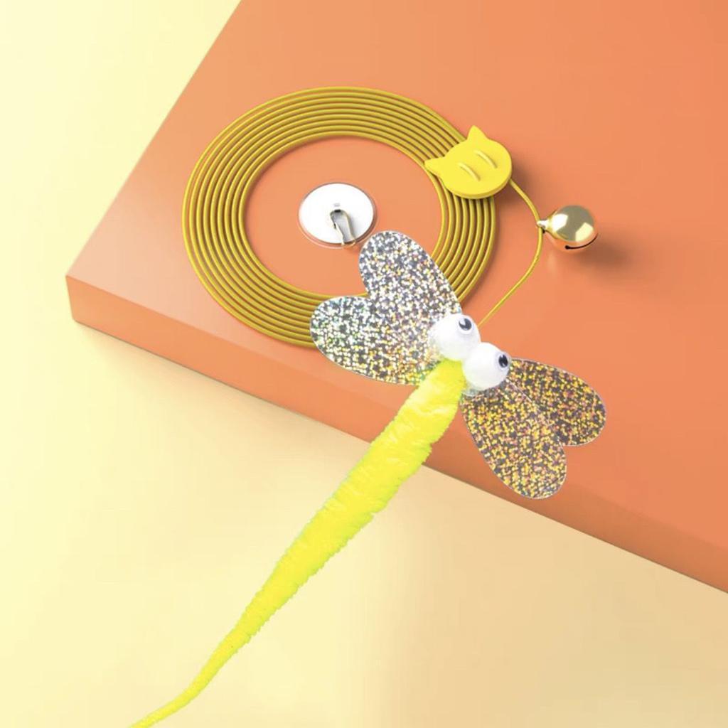 Игрушки-дразнилки для кошек интерактивное развлечение избавление от скуки подвесные игрушки для котят с колокольчиком для дома в помещении большие