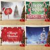 Home Decor Christmas Theme Printed Tapestry Wall Hanging Room Living Room Decor Background Fabric Tapeçaria De Natal