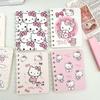 Милый Hello Kitty Мини Портативный Блокнот на Спирали A7 Записная книжка Дневник Студенческая Канцелярия Школьные Принадлежности Возвращение в Школу Подарок для Детей