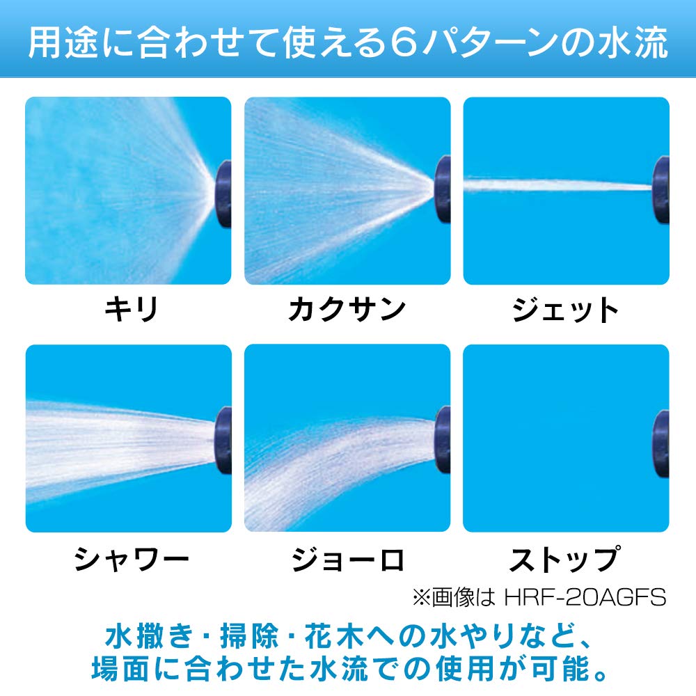 Iris Ohyama Hose Reel Hyper Reel A Type Watering Car Wash Cleaning HRA-50AGRM Gray/Blue