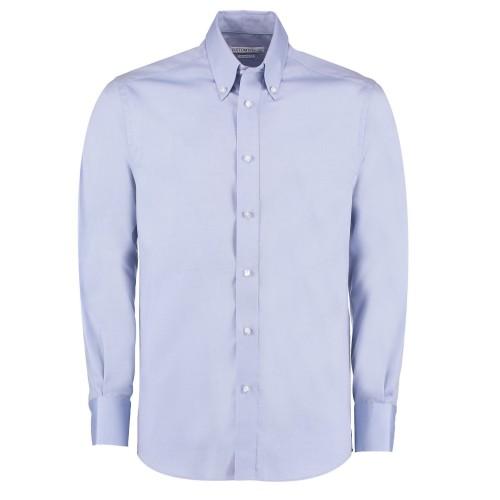 Kustom Kit Mens Oxford Tailored Long-Sleeved Shirt