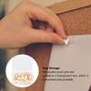   Wooden Push Pins, 30 Piece Decorative Thumbtacks Set for Corkboard and Maps, Wood   Supplies Pin  