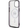 Etui do iPhone 15 Karl Lagerfeld Karl's Head MagSafe Przezroczyste