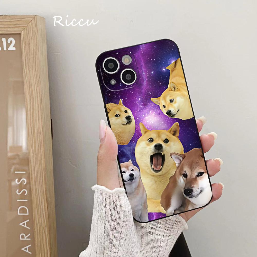 Чехол для телефона Cheems Doge 13 14 11 12 Pro 8 7 14 Plus X Pro 14 MAX 13 MINI XR XS iphone 14 13, мягкие чехлы для телефонов с героями мультфильмов