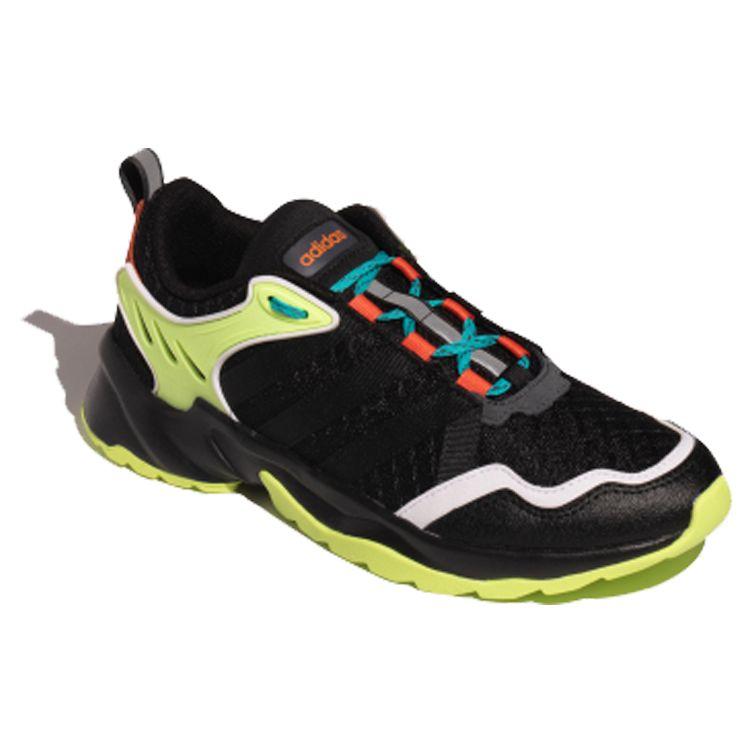 adidas Neo 20-20 FX Универсальные ПУ Износостойкие Дышащие Низкие Кроссовки для Марафона Мужские кроссовки Черные Желтые EH2216