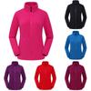 Women's And Winter Fashion Fleece Warm Long-Sleeved Zipper Jacket