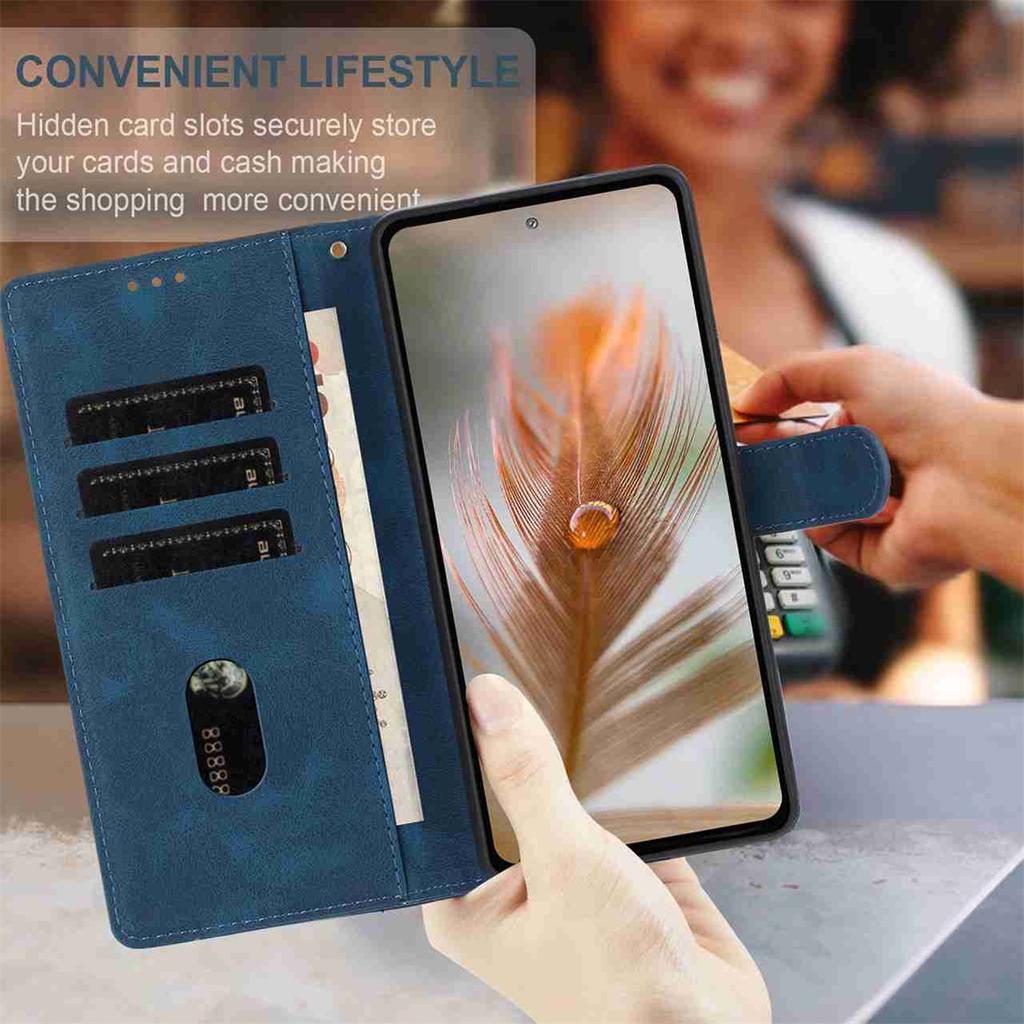 Кожаный чехол-книжка с тисненым узором "Перо" для Infinix Smart 8/itel A70/Tecno Spark 20,Pop 7,Pop 8,Pova 5,Neo 2,Spark Go 2023...(8-цветный)