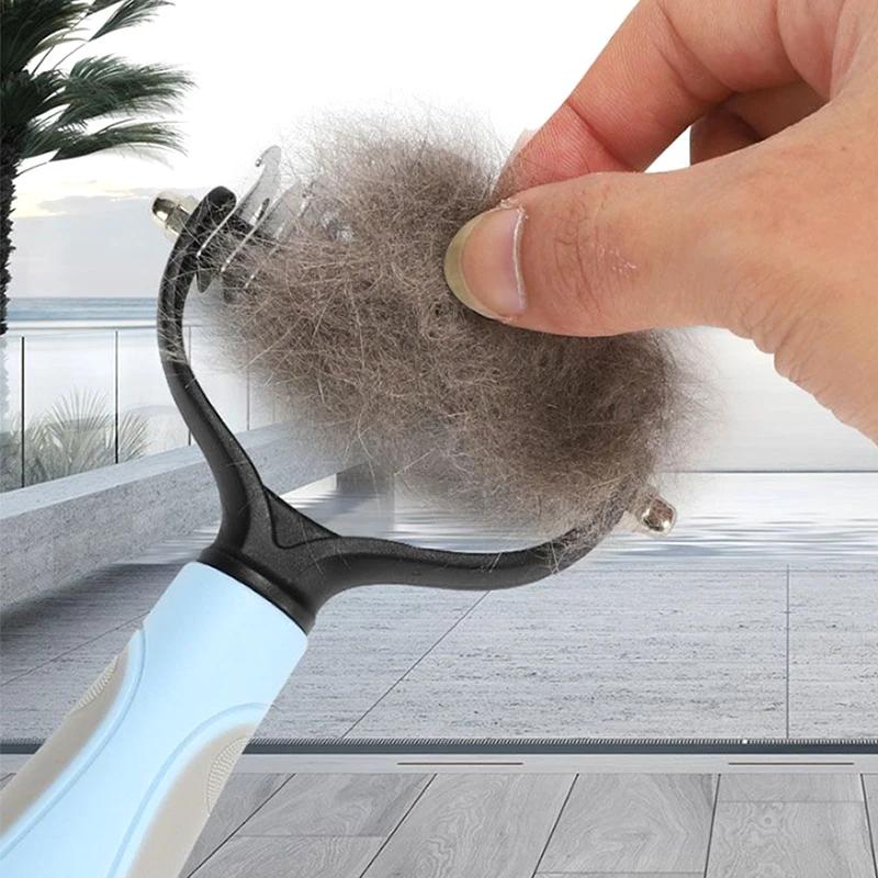 Щетка для удаления шерсти у домашних животных, средство для удаления колтунов у домашних животных, расчески для кошек, расчески для удаления шерсти, средства для ухода за собаками, средства для линьки