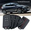 Renault Captur Koleos Kadjar Arkana Megane Dacia Duster Sandero Stepway uchun silikon avtomobil kaliti qopqog'i, Smart masofadan boshqarish pulti uchun fob g'ilofi