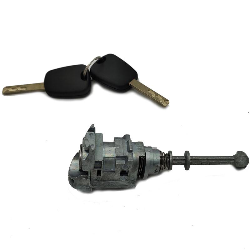 Для Peugeot 407 Citroen C4 2004-2011 Picasso 2006-2008 Передний Левый Цилиндр Замка Двери с 2 Ключами