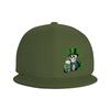 Скелет Лепрекон Пьет Пиво День Святого Патрика Кепка-Snapback Регулируемая Бейсболка для Взрослых