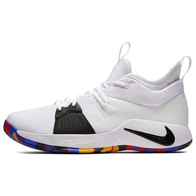 Nike PG 2 NCAA Thunder Нескользящие, износостойкие, легкие низкие баскетбольные кроссовки для выступлений Мужские AJ5163-100