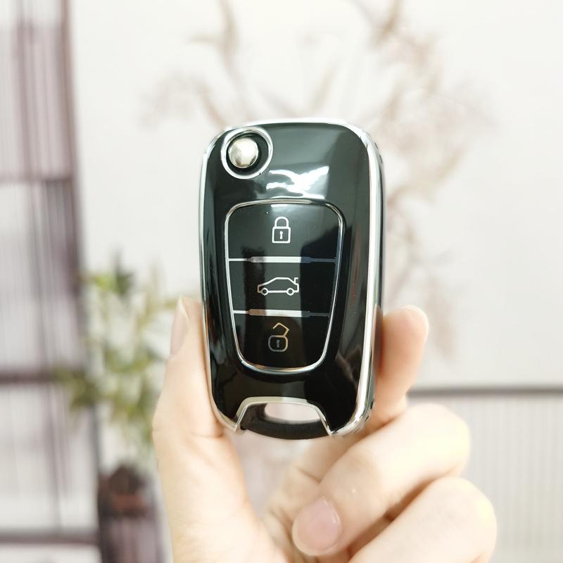 Чехол-брелок для ключа автомобиля с пряжкой для Hyundai Reina, Elantra, Ruiyi, Sonata, Kia Sportage, K2, K5