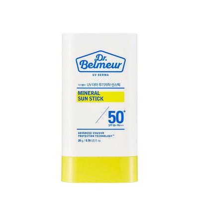 DR.BELMEUR UV Derma Неорганический солнцезащитный стик SPF50+ 20г