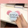 Keychain Plush Mouse Stuffed Doll With Pearl Chain For Couples Kids Gift