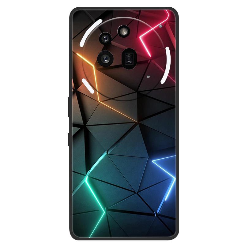 Phone Case For Nothing Phone 3A Pro Cover Lion Wolf Black Silicone Soft Back Cases For Nothing Phone3A Pro Case 3APRO A059P