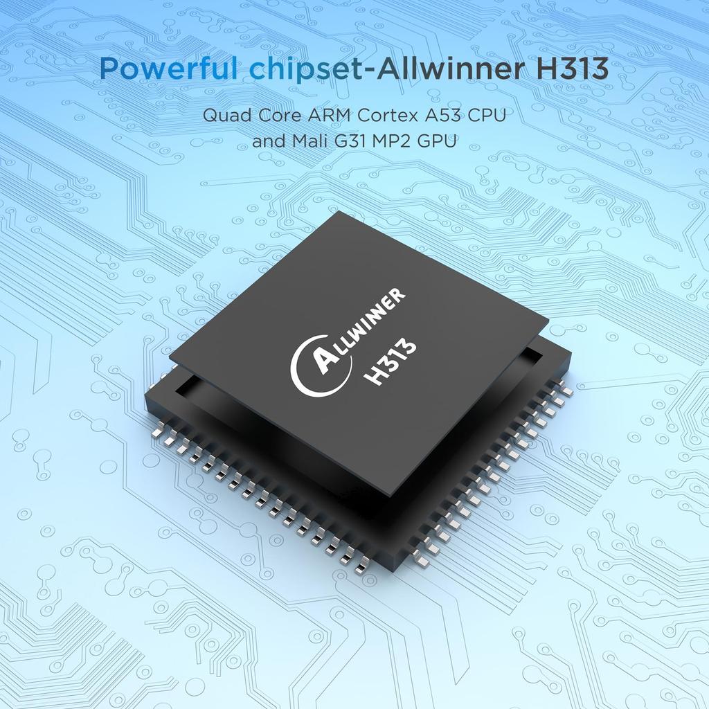 Android 10.0 Smart TV BOX Allwinner H313 Quad Core 4K Set-top box HDR 2.4G Wifi RAM 1 ГБ 2 ГБ ROM 8 ГБ 16 ГБ Mini Game TV Stick Media Player