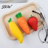 Novelty Fruit Shaped Erasers 3D Food Earsers, Cute Mini Vegetable Erasers, Realistic for School Strawberry, Mango, Carrot, Pineapple Kids, Supplies